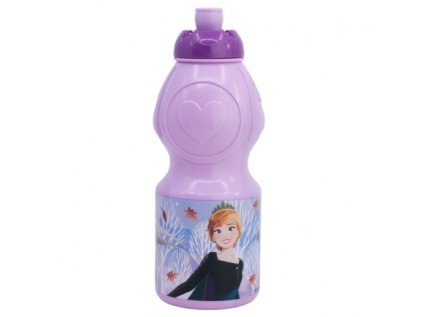 Sportovní láhev FROZEN Ledové království - objem 400ml fialková