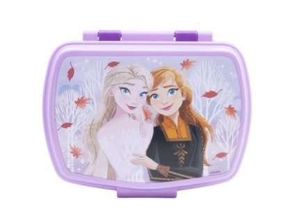 Svačinový box FROZEN Ledové království fialkový