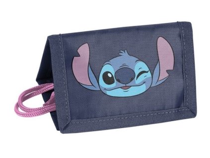 textilni penezenka stitch modra