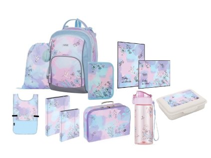 Oxybag Školní sada set 11 dílný OXY GO Kolibřík batoh, penál a doplńky 0-23925/011
