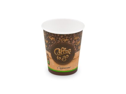 Papírový kelímek na kávu Coffee to go - M 280 ml, prům. 80mm