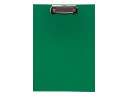 Jednodeska A4 PP s klipem zelená
