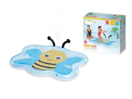 Bazének nafukovací Včelička 1.27m x 1.02m x 28cm s rozprašovačem