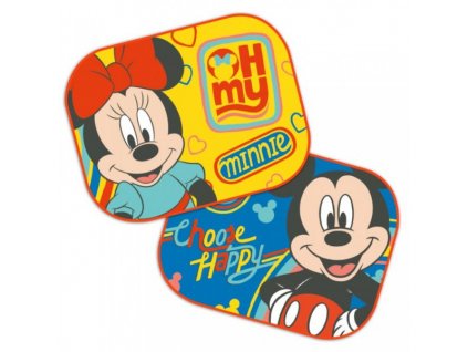 Sluneční clony boční Stínítka do auta Mickey a Minnie 2ks > varianta Mickey a Minnie 59331