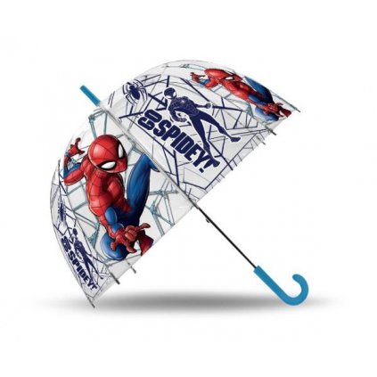Euroswan dětský deštník průhledný Spiderman > varianta 3263