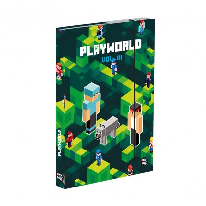 Karton P+P Box na sešity A4 Playworld Vol. III. Minecraft 8-79224