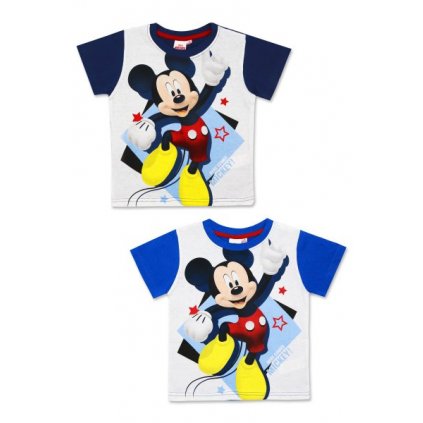 TRIČKO MICKEY MOUSE > varianta 98 - tm.modrá > 128