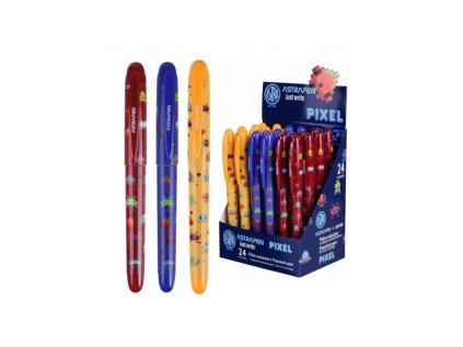 astra pixel plniace atramentove pero mix farieb stojan 203120007