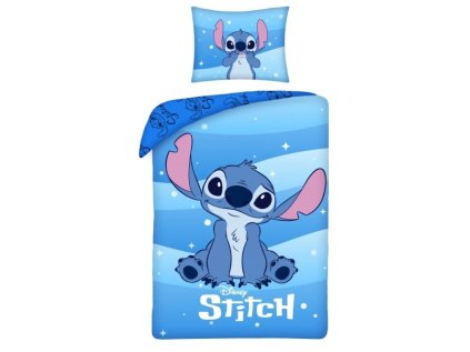 30973 bavlnene povleceni 140x200 70x90 cm lilo and stitch stars