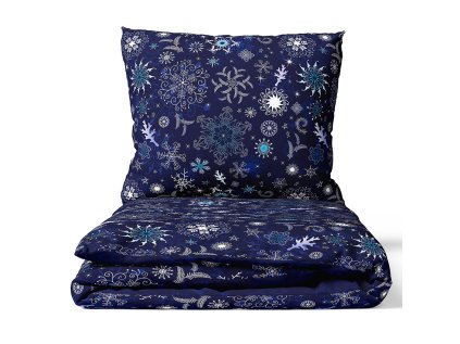 43831 7 bavlnene povleceni ledove vlocky 140x200 slozene rot244011 tip