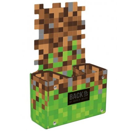 STOJÁNEK NA PSACÍ POTŘEBY MINECRAFT BACK UP