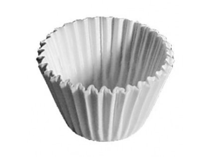 Cukrářský košíček (PAP) bílý O50 x 30 mm [100 ks]