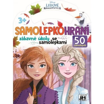 Samolepkohraní Frozen Ledové království Samolepky 50ks > varianta 001-+samolepky 50