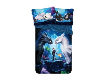 jerry fabrics povleceni jak vycvicit draka 3 bavlna 140 200 70 90 cm