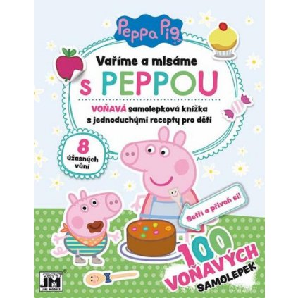 Vaříme a mlsáme Prasátko Peppa Pig 100 voňavých samolepek > varianta samolepky-100-3