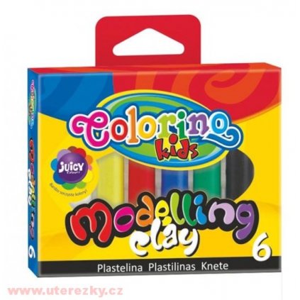 Plastelína 6 barev Colorino New