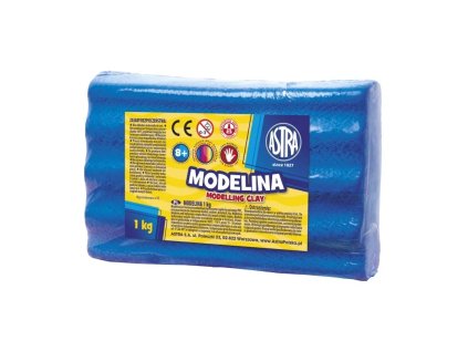 modelovacia hmota do rury astra modelina modra 1kg 304111010