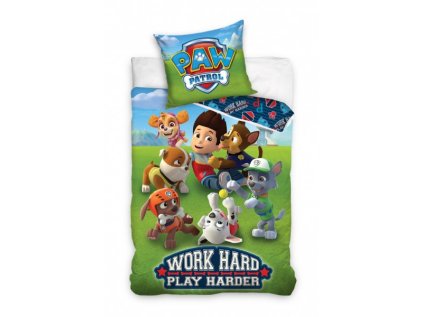 Dětské povlečení Paw Patrol Tlapková Patrola Work Hard > varianta 01 - 20