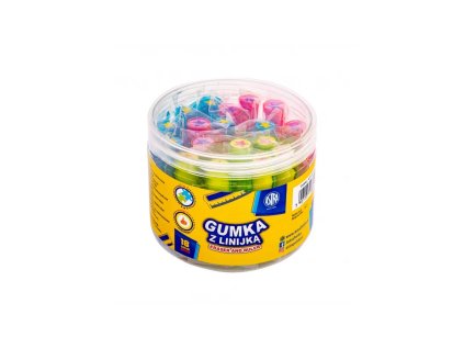 astra 2v1 guma s pravitkom 5cm v doze mix farieb 425022005