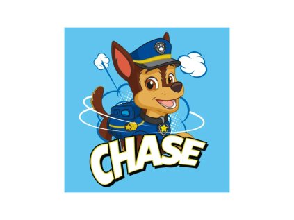 carbotex detsky magicky uterak paw patrol chase 30 x 30cm paw223014