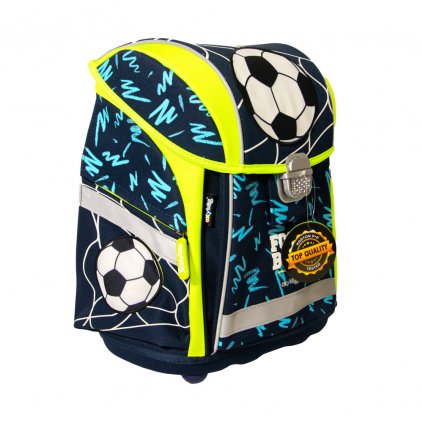 KARTON P+P Školní batoh PREMIUM LIGHT fotbal > varianta 9-13121