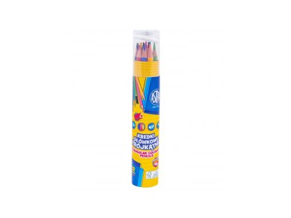 trojhranne farbicky v tube astra 12 farieb struhadlo 312023903