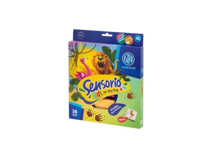 modelovacia hmota air dry clay sensorio kids jungle 16 farieb 336123023