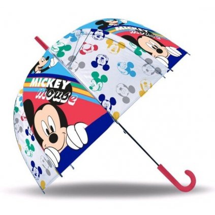 DEŠTNÍK DISNEY MICKEY průhledný > varianta 21154