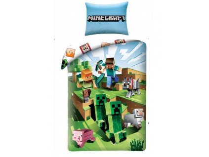 HALANTEX Povlečení Minecraft Farma 140-200, 70-90 > varianta 254