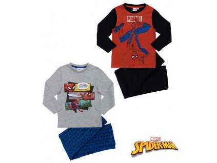 Pyžamo Spiderman > varianta 35173 - šedo-modrá > 128