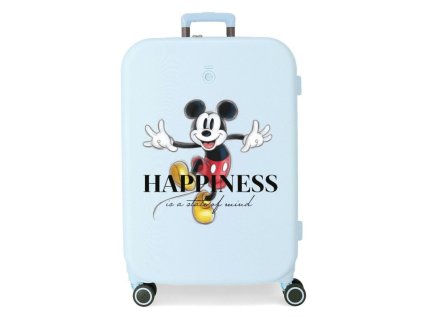 abs cestovny kufor mickey mouse happines turquesa 70x48x28cm 79l 3669221 medium exp