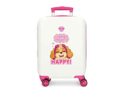 detsky abs cestovny kufor paw patrol playful blanco 50x33x20cm 33l 2191328