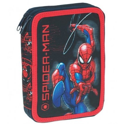 ŠKOLNÍ DVOUPATROVÝ VYBAVENÝ PENÁL SPIDERMAN Spidey > varianta S-508-152