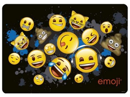 26755 58165 jidelni podlozka prostirani emoji