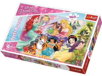 PUZZLE DISNEY PRINCEZNY A PŘÁTELÉ 160 dílků > varianta 15364