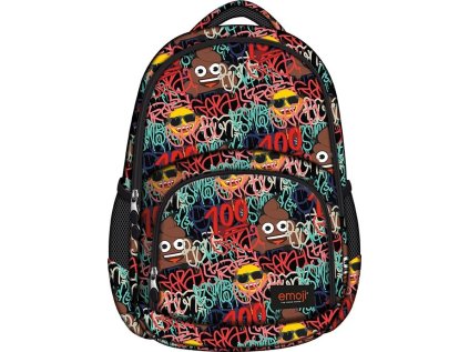 vyr 1767 31177 70645 skolni studentsky trikomorovy batoh emoji