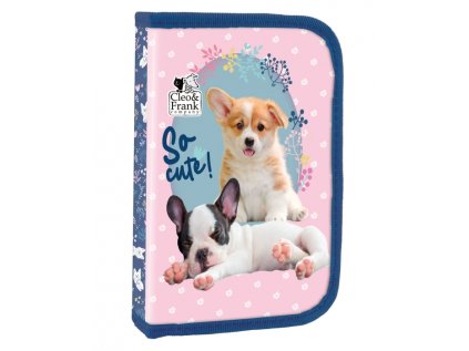 31538 71781 skolni jednopatrovy penal bez vybavy cleo a frank pejsci