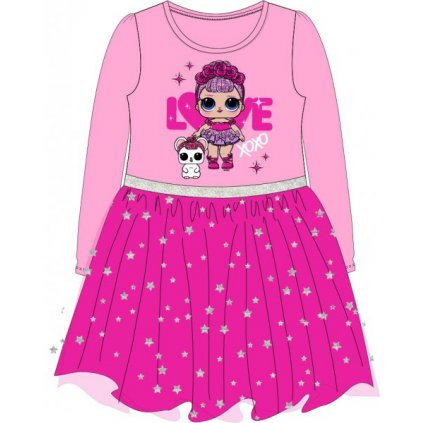 L.O.L. Dívčí šaty LOL Surprise > varianta 112 růžovo - malinové > 104