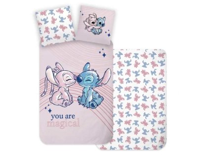 vyr 4459 POSCIEL DO SYPIALNI DZIECIECEJ 100x135 LILO I STITCH STICZ DO LOZECZKA
