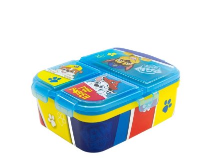 vyr 4537 Tlapkova patrola svacinovy box 2 UROVNOVE XL prihradky