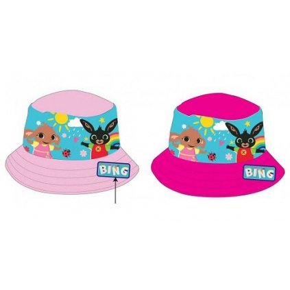 Klobouk klobouček Veselý Zajíček Bing > varianta 02-999 - růžový