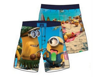 CHLAPECKÉ PLAVKY - KOUPACÍ ŠORTKY MIMONI, JÁ PADOUCH modré (Velikost 98)