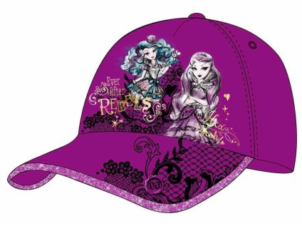 DÍVČÍ LETNÍ KŠILTOVKA EVER AFTER HIGH fialová (Velikost 52)