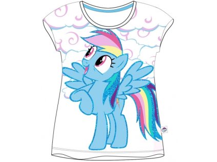 DÍVČÍ TRIČKO MY LITTLE PONY bílé (Velikost 98)