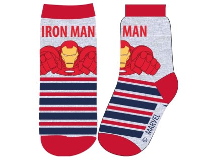 CHLAPECKÉ PONOŽKY AVENGERS Iron Man (Velikost 23/26)