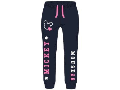 DÍVČÍ TEPLÁKY MICKEY MOUSE (Velikost 140)