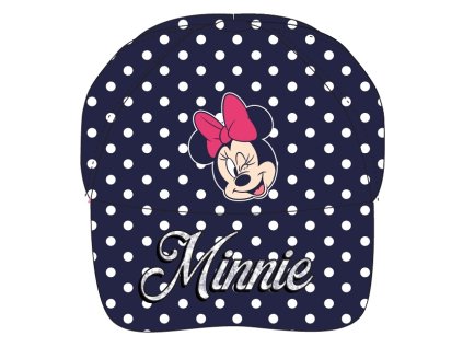 DÍVČÍ BASEBALLOVÁ KŠILTOVKA MINNIE MOUSE (Velikost 52)