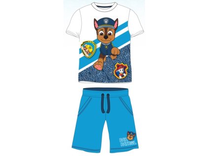 CHLAPECKÝ LETNÍ KOMPLET TRIČKO A ŠORTKY PAW PATROL (Velikost 98)