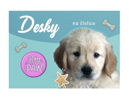 Karton P+P Desky na číslice Pes Pejsek > varianta P-97222