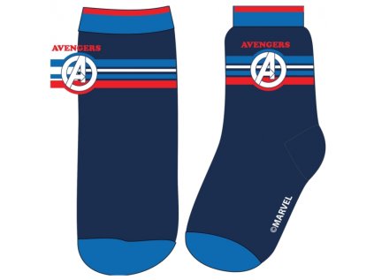 CHLAPECKÉ PONOŽKY AVENGERS modré (Velikost 23/26)